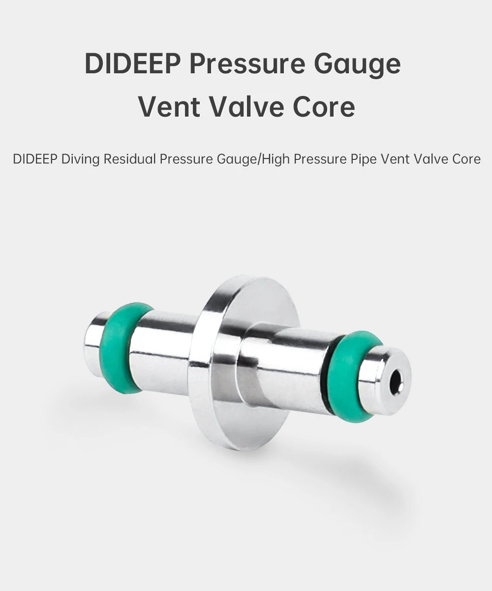 DIDEEP Diving Computer with Pressure Gauge Valve Core for Water Sports Enthusiasts — view 7