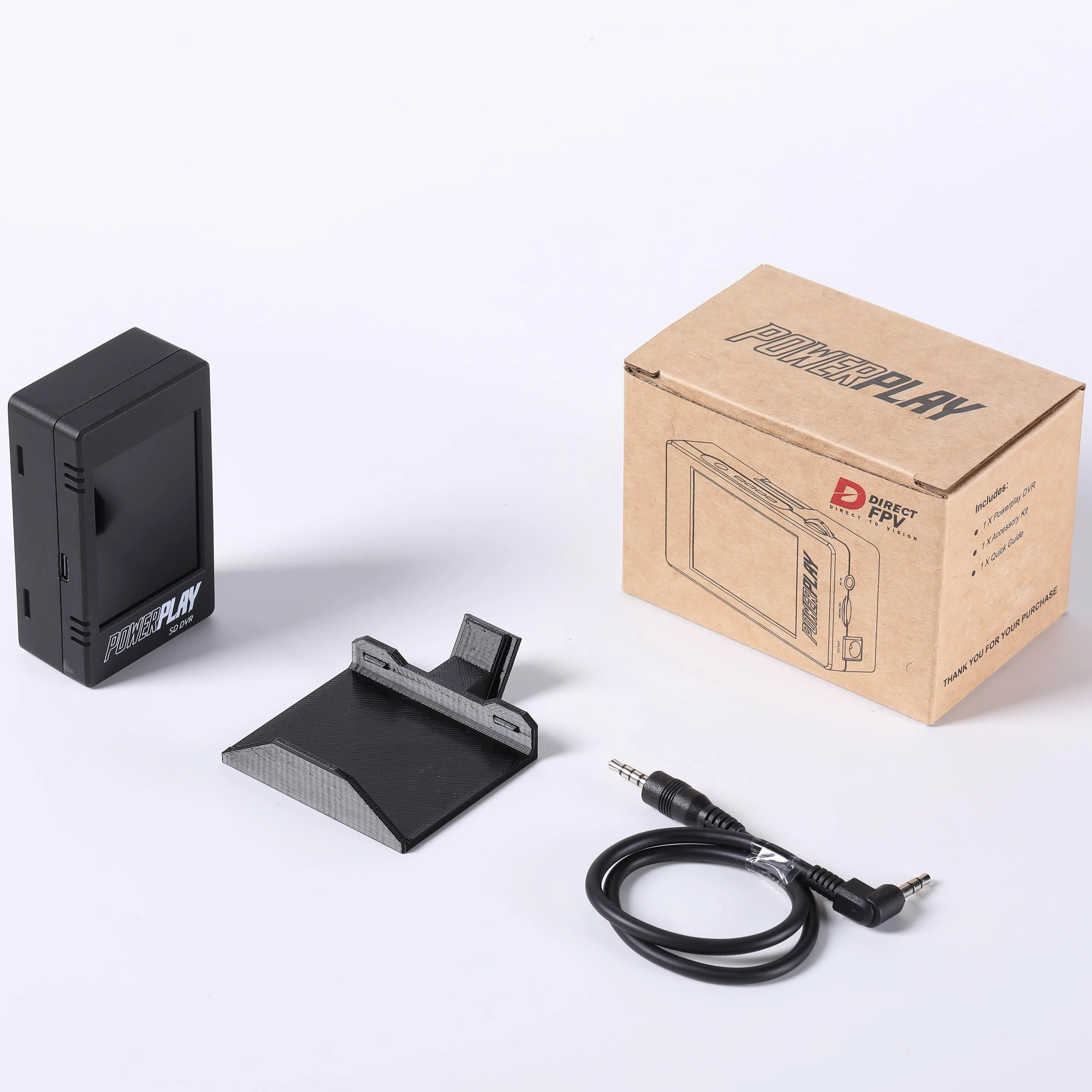 DirectFPV ImmersionRC PowerPlay DVR 720*576/480 Analog to Digital Converter for Fat Shark FPV Goggles 8.4V/2A H.264 FPV Drone — view 4