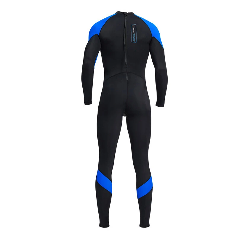 DIVE&SAIL UPF50+ Men's One Piece Long Sleeve Wetsuit UV Protection Soft Skin-Friendly Breathable Quick Dry Diving Suit Set Suitable for Swimming Snorkeling Surfing — view 6