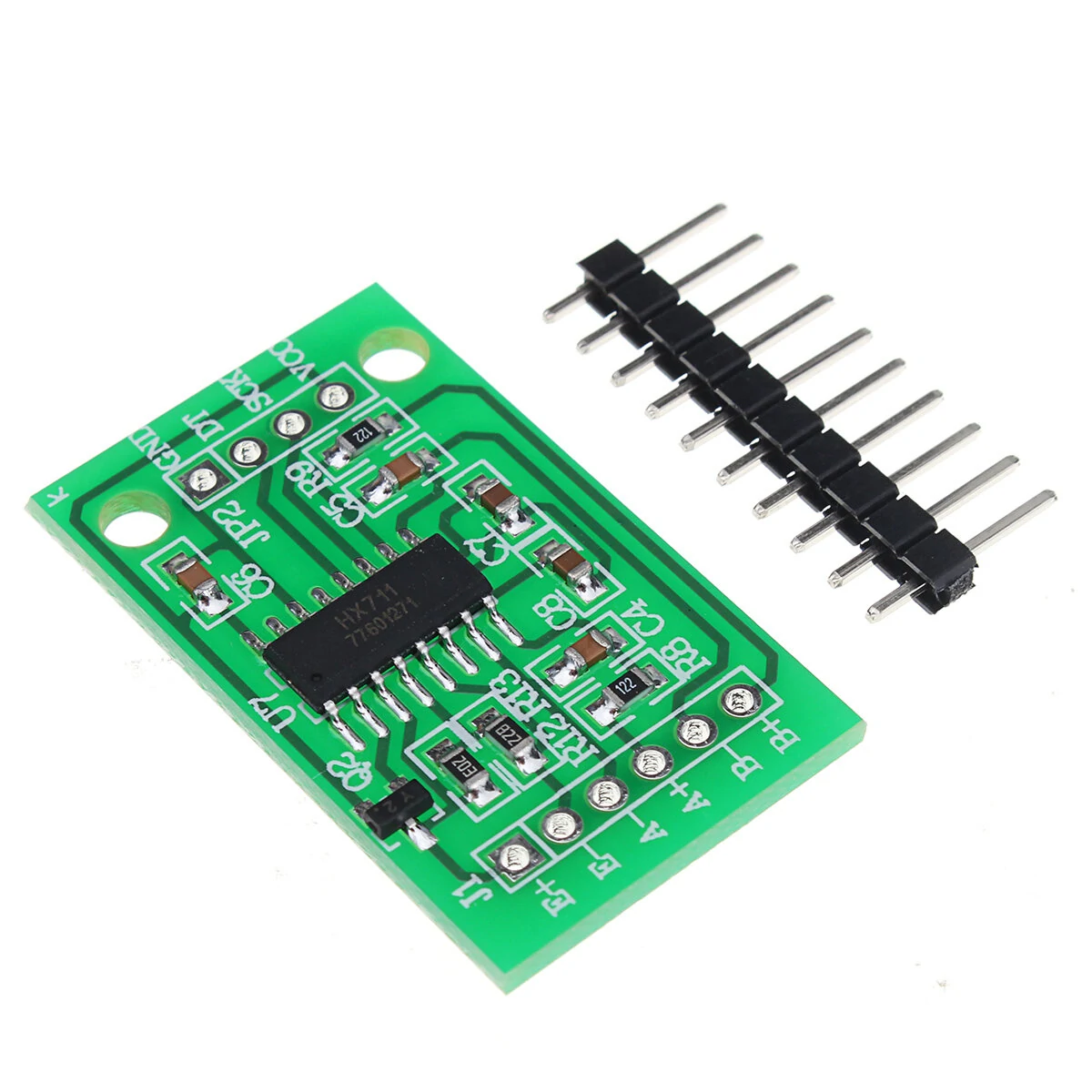 DIY 1pc HX711 AD Module + 4pcs 50KG Body Load Cell Weight Strain Sensor Resistance — view 8