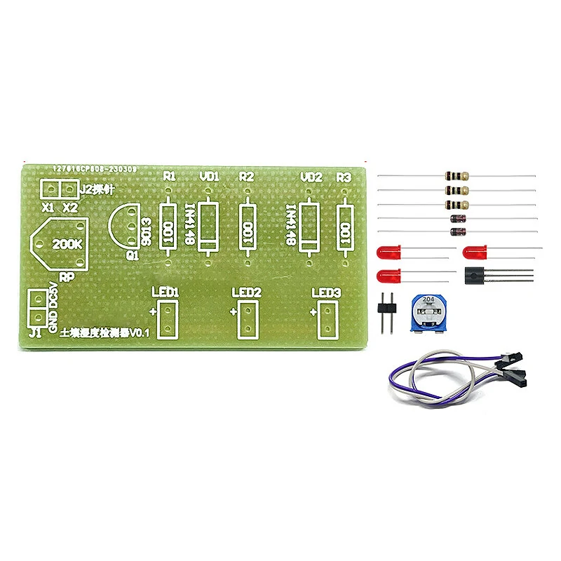 DIY Electronic Kit for Soil Moisture LED Light Soil Moisture Sensor — image 1