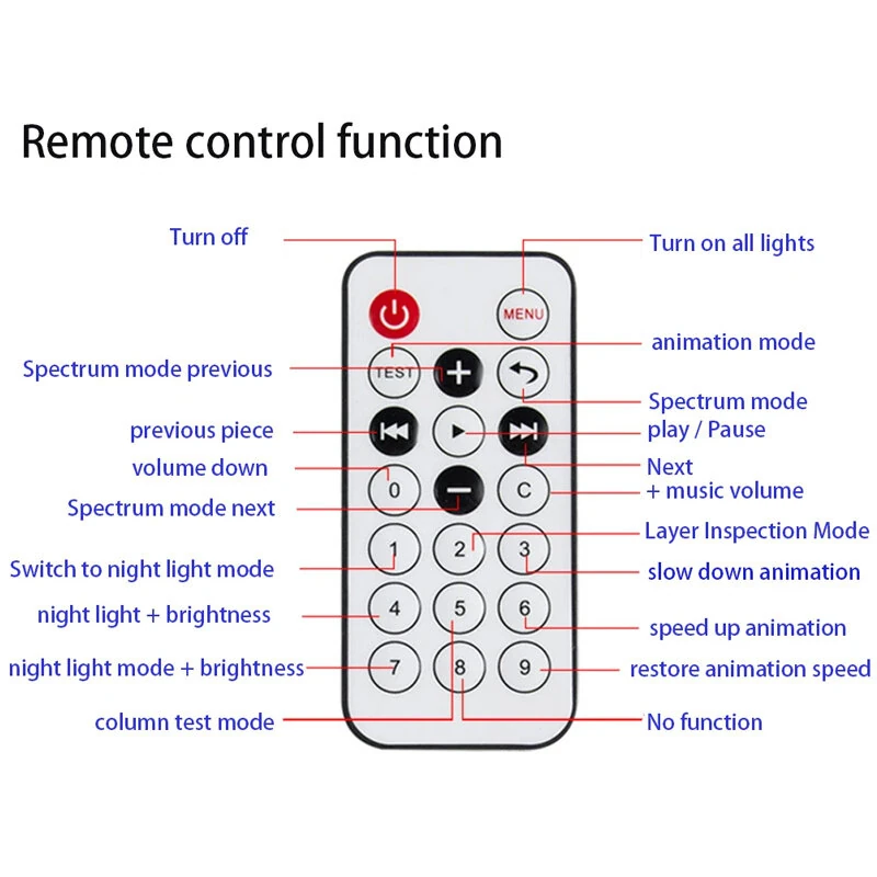 DIY Electronic Kit LED Rotating Ferris Wheel 16 Layer 30cm 610 LEDs Bluetooth Control Colorful Animation Modes APP Remote Control — view 6