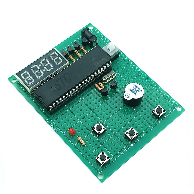 DIY Electronic Kit of Temperature Alarm Universal Board — view 2