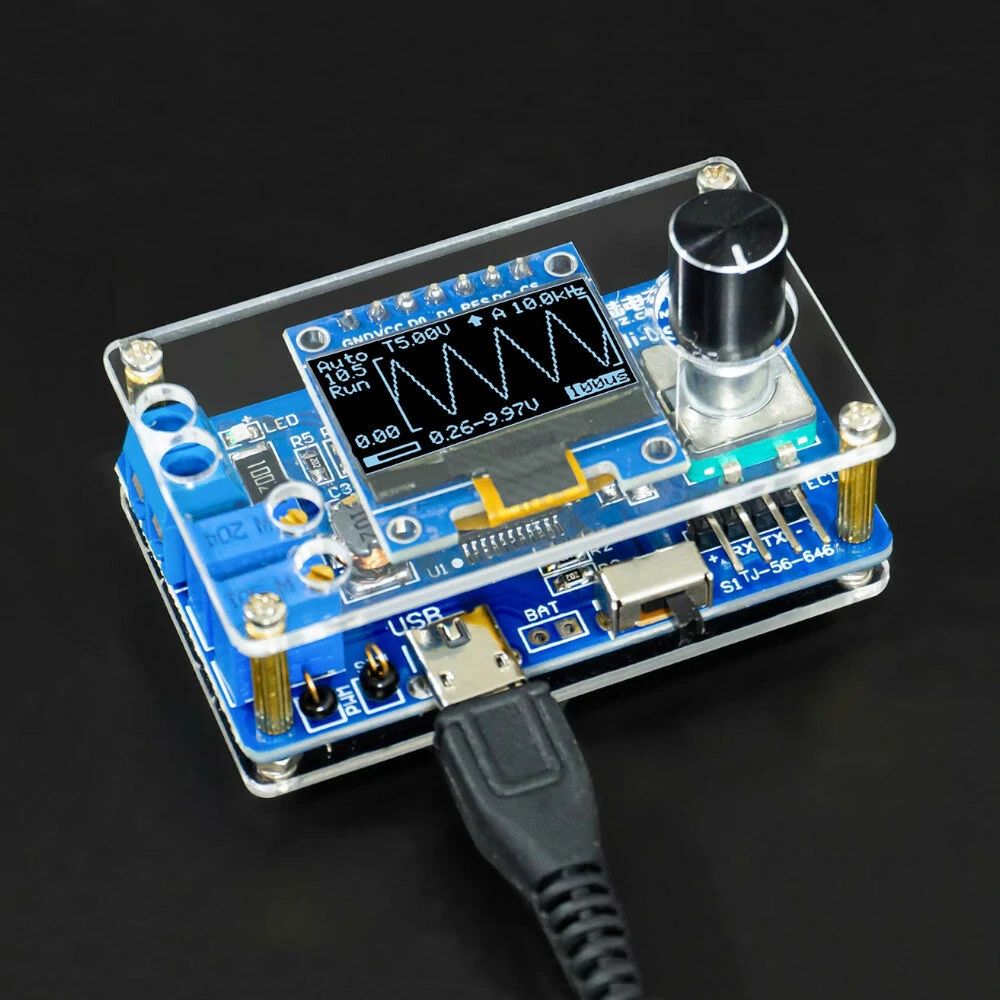 DIY Mini Digital Oscilloscope Kit STC8K8A Microcontroller Electronic Soldering Practice Parts — view 2