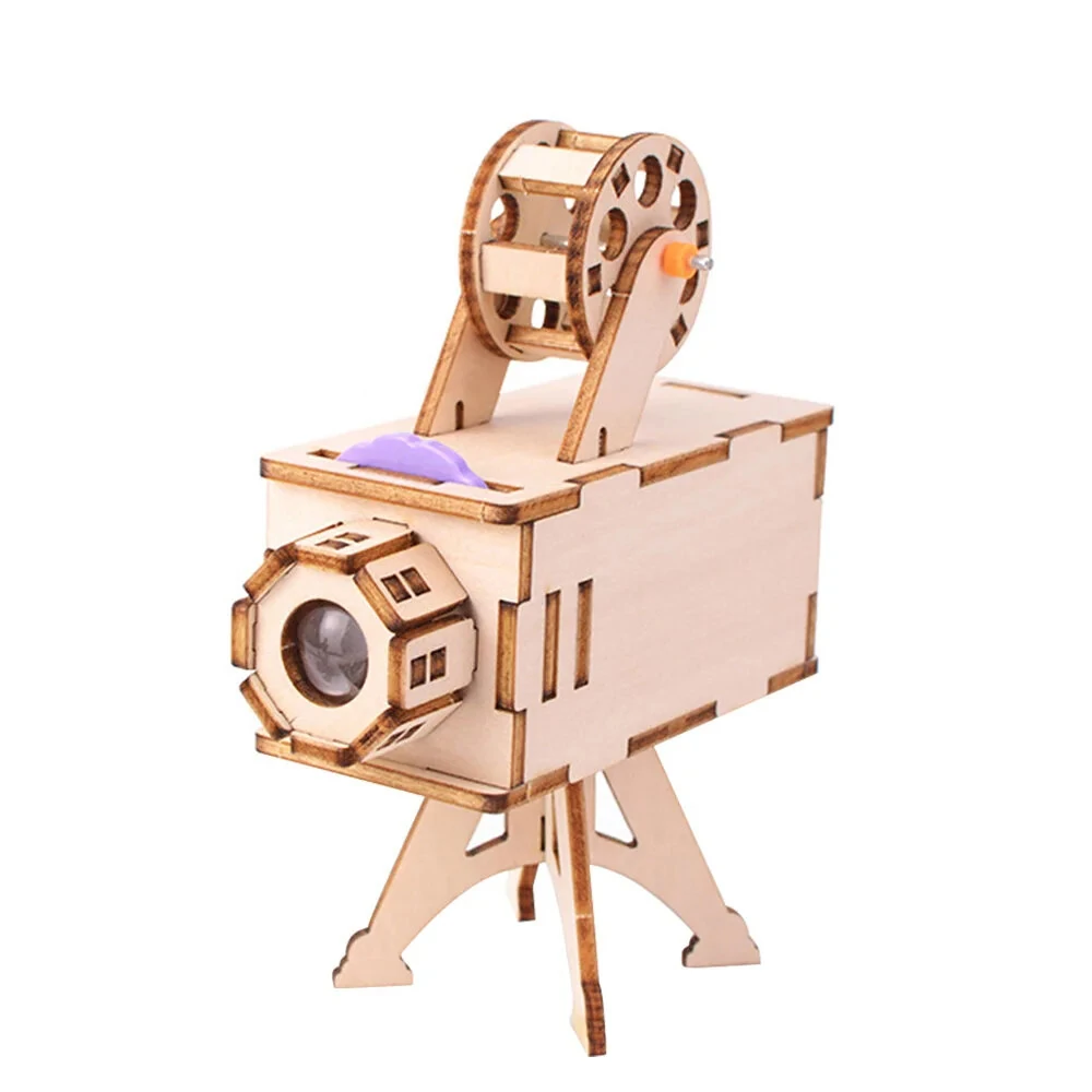 DIY Projector Science And Technology Invention Hand-Made Self-Made Education Experiment Kit Model Toy Physics Kids Children Gift Project — view 5