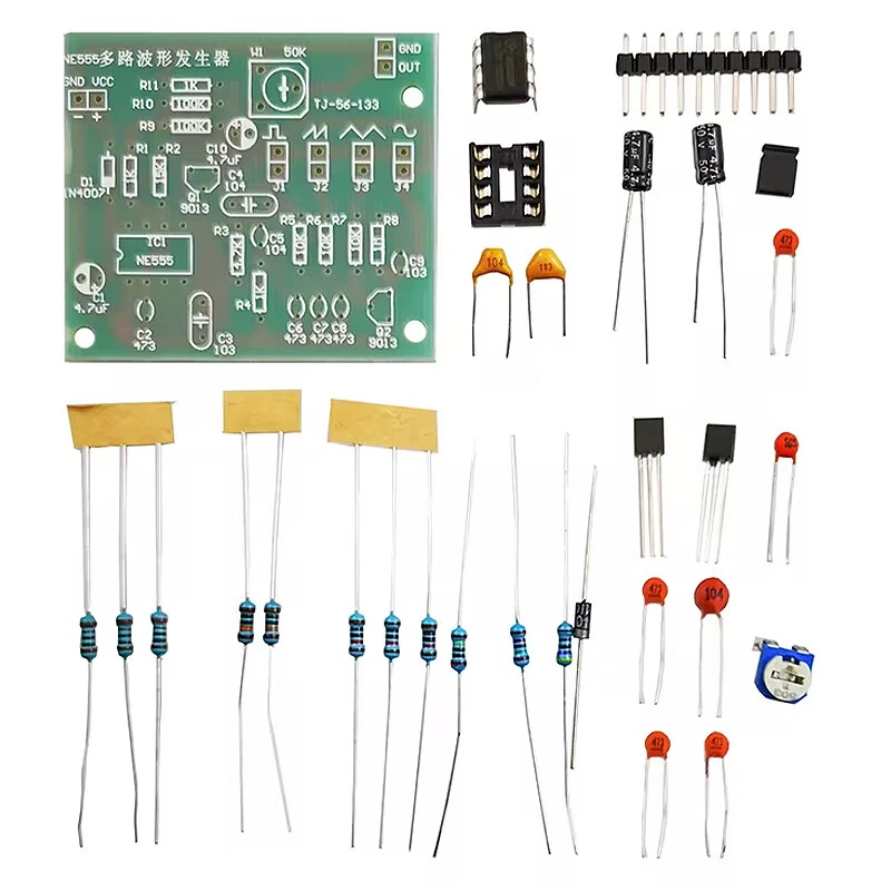 DIY Sine Triangle Square Wave NE555 Multi-Channel Waveform Generator Module Kit — image 1