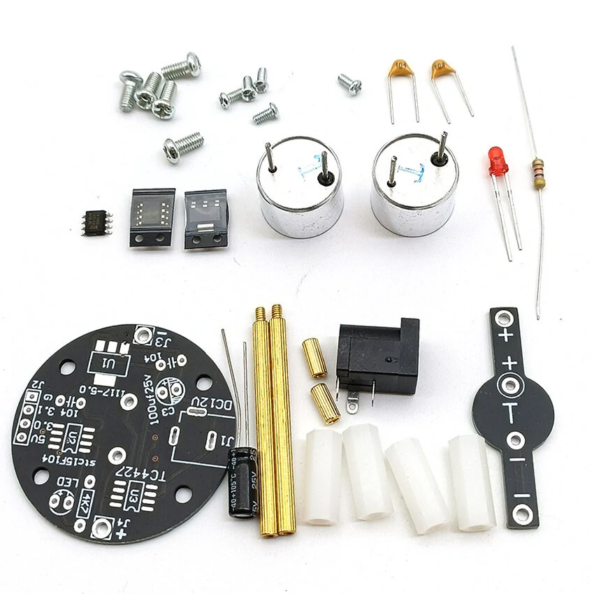 DIY Ultrasonic Suspension Learning Kit Mini Levitator Set 12V Not Assembly — view 3