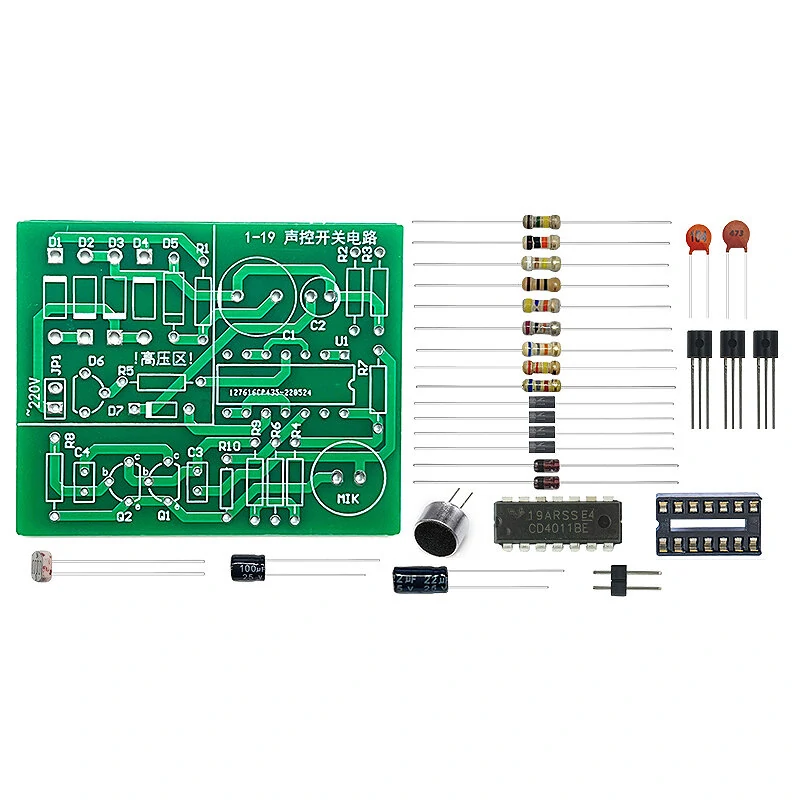 DIY Voice-activated Switch Circuit Motherboard Electronic Kit — view 4