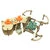 DIY Wooden Remote Control Drone Assembly Kit Remote Control Quadcopter Aircraft Altitude Hold Learning Flying Toy Chrismas Gift — image 1