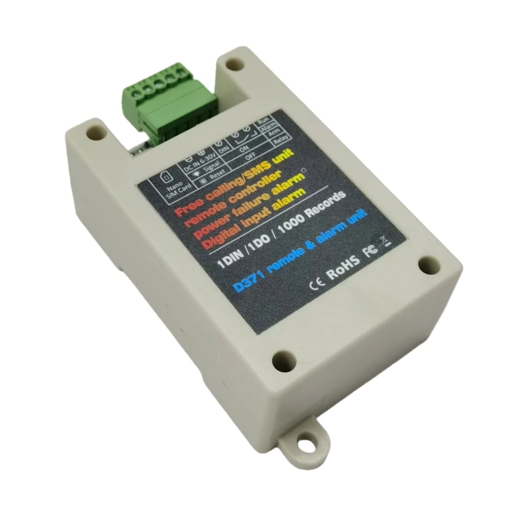 DN371 GSM Gate Controller 2G/4G Network Power Failure Alarm Digital Input Alarm Unit Remote Control — DN371