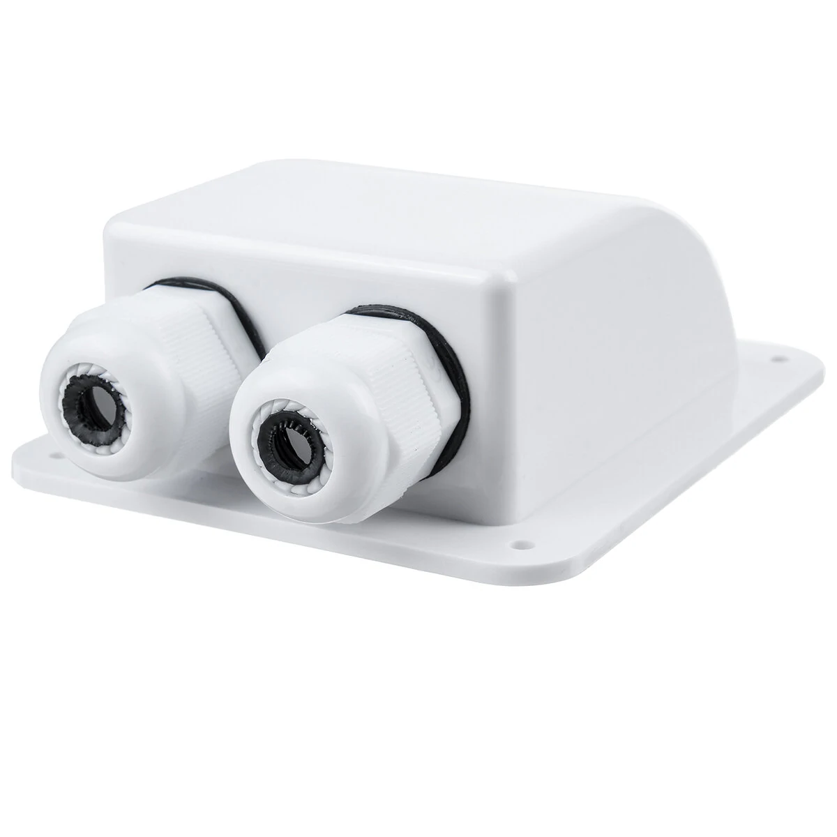 Double Roof Cable Entry Gland Box Solar Panel For RV Caravan Boat Van White — view 9