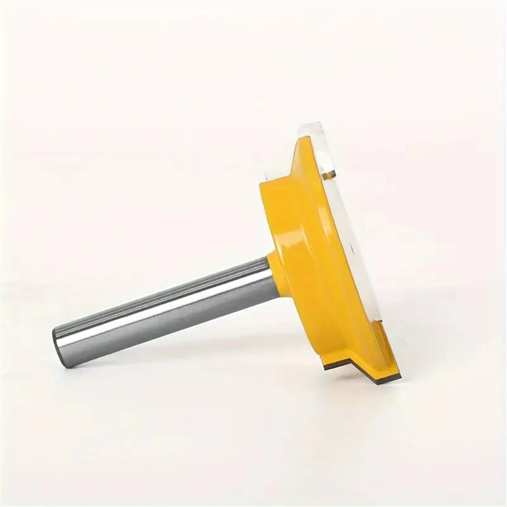 Drawer Tenon Router Bit Carbon Steel Tungsten Carbide Sharp Edged 1/2" and 8mm Shank Woodworking Tool Ideal for DIY Project Cabinet Furniture Making — view 9