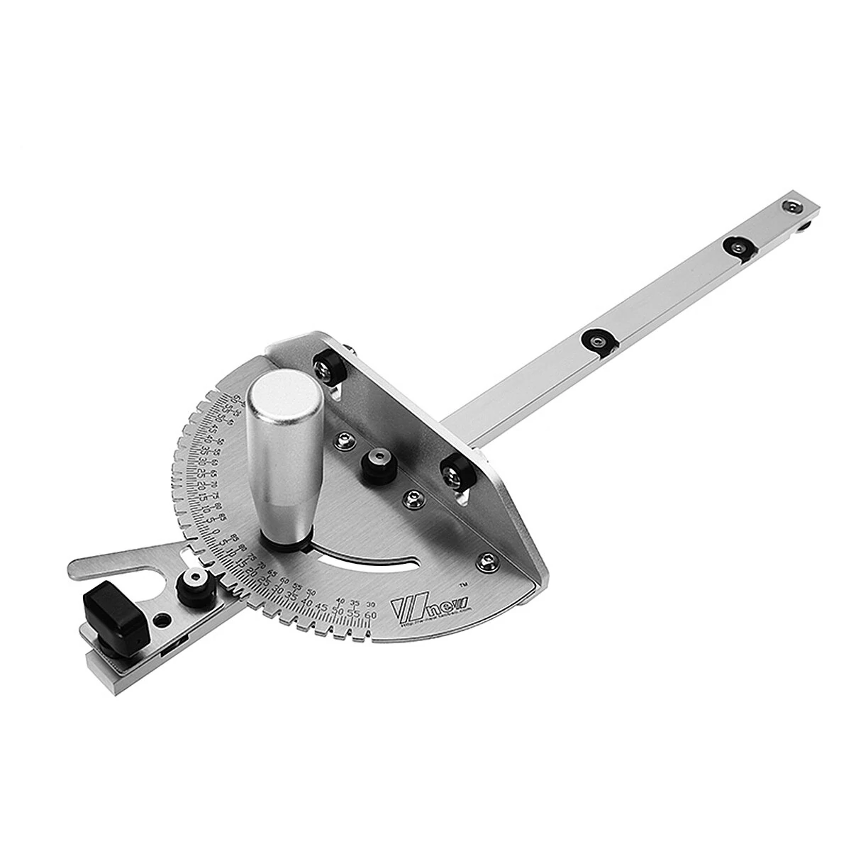 Drillpro 0-90 Degree 450mm Angle Miter Gauge Sawing Assembly Ruler Woodworking T