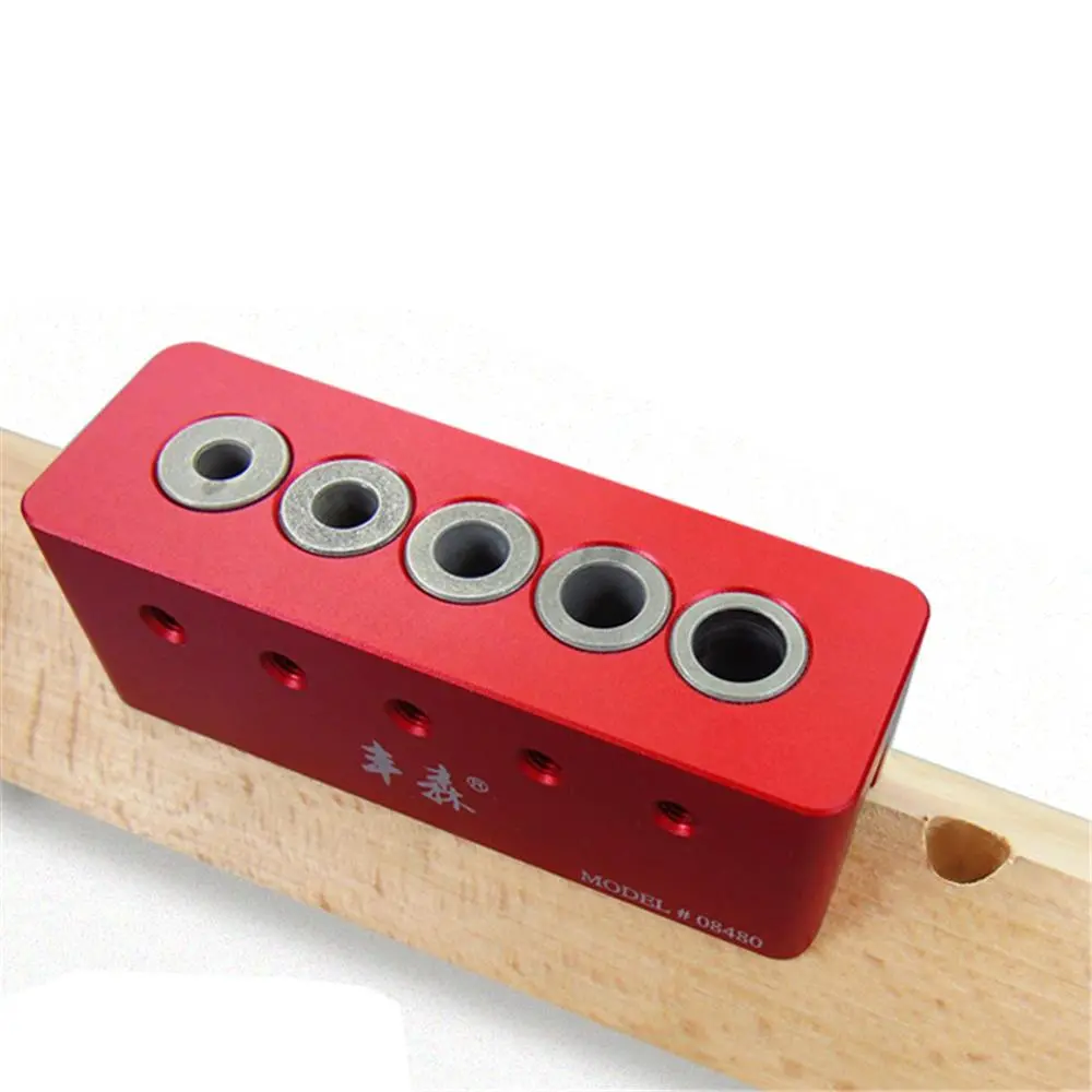 Drillpro 08480 6/7/8/9/10mm 90° Drill Straight Angle Guide Bit Doweling Jig Woo — view 10