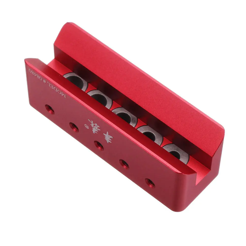 Drillpro 08480 6/7/8/9/10mm 90° Drill Straight Angle Guide Bit Doweling Jig Woo — view 4