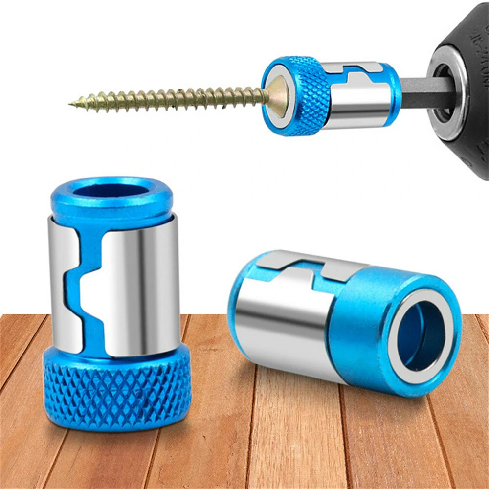 Drillpro 1/4 Inch Metal Screwdriver Bit Magnetic Ring For 6.35mm Shank Drill Bit Magnet Powerful Ring — view 10