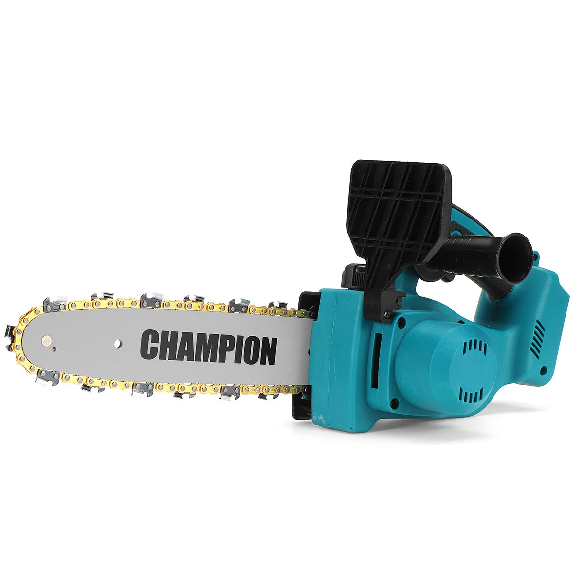 Drillpro 10Inch Cordless Brushless Electric Chain Saw Woodworking Wood Cutter For Makita Battery W/ Plastic Box — view 11