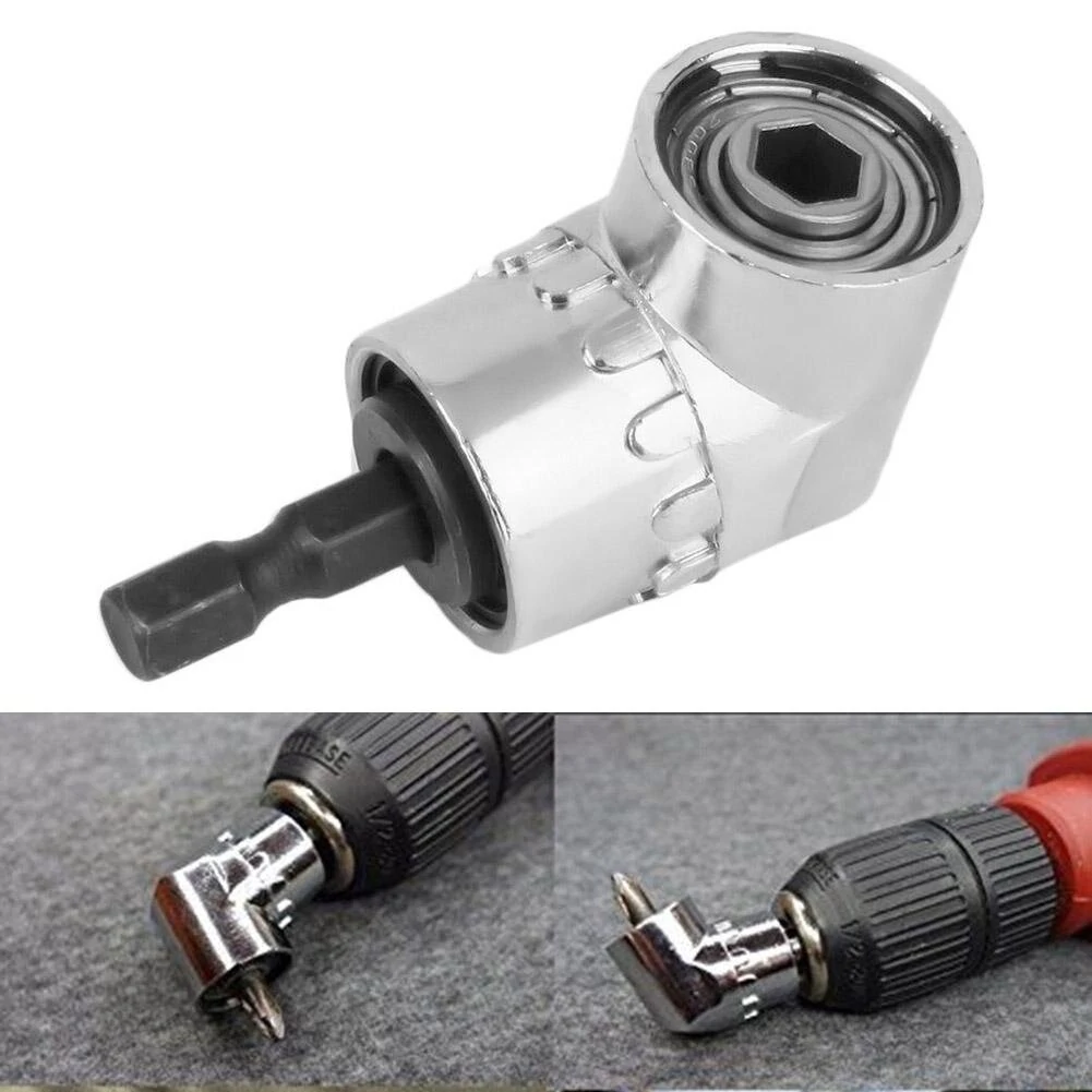 Drillpro 1/4 Inch Hex Shank Drill Bit Angle Driver 105 Degree Adjustable Angle Driver Screwdriver — view 5