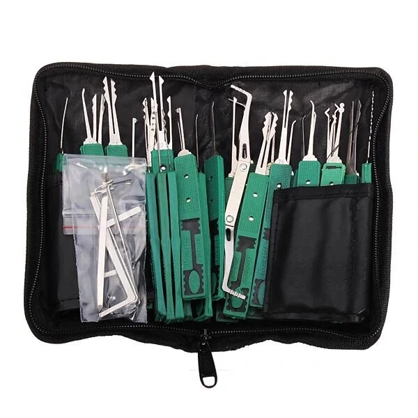 Drillpro 32 Pcs Lock Pick Tools Set Lock Opener Locksmith Picking Tools — view 2