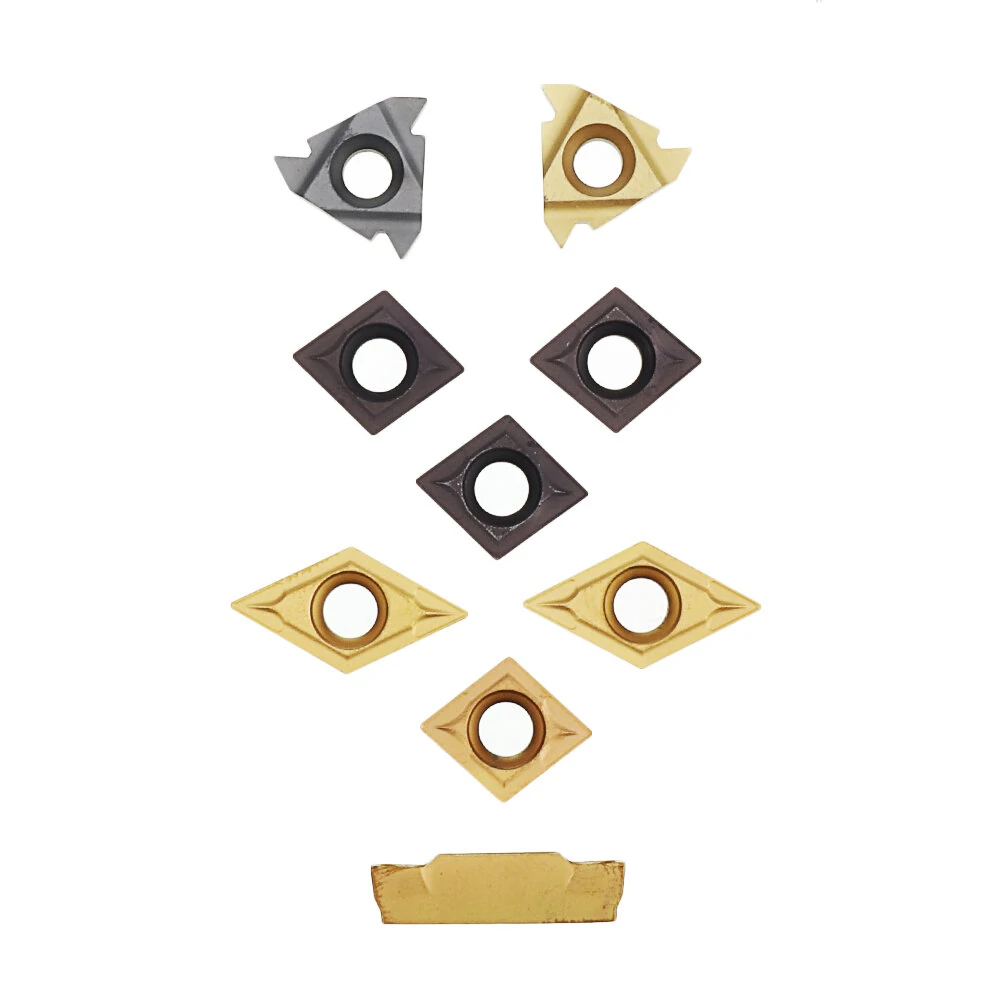 Drillpro 9pcs 16mm Shank Lathe Boring Bar Turning Tool Holder Set With Carbide I — view 4