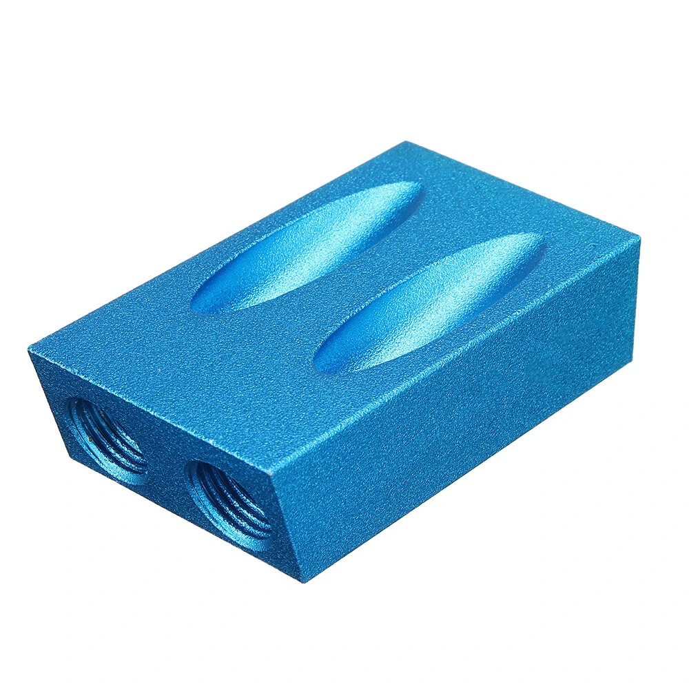 Drillpro Pocket Hole Screw Jig Dowel Drill Guide Woodworking Locator with Drill — view 3