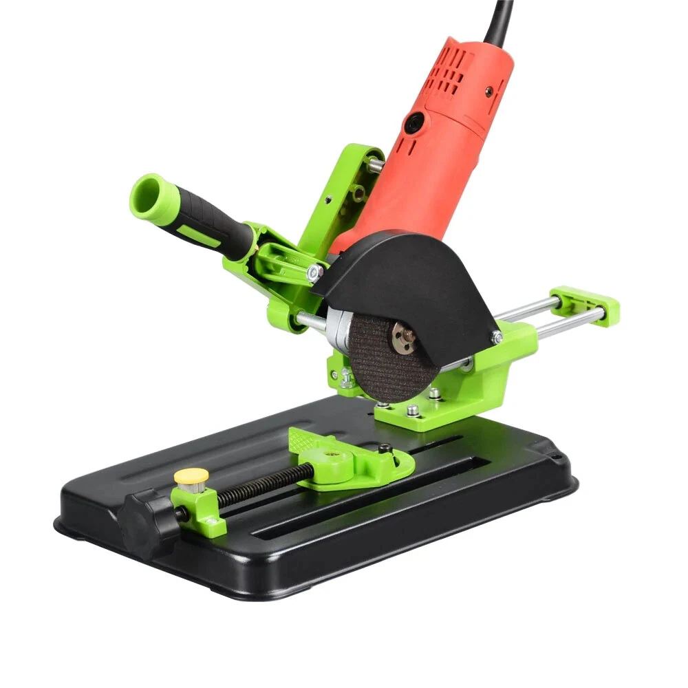 Drillpro Universal Angle Grinder Stand BG-612506 Adjustable Cutting Base Fits 110mm 115mm 125mm Grinder Disc 30mm Max Depth Metal Woodworking Tool Accessories — view 2