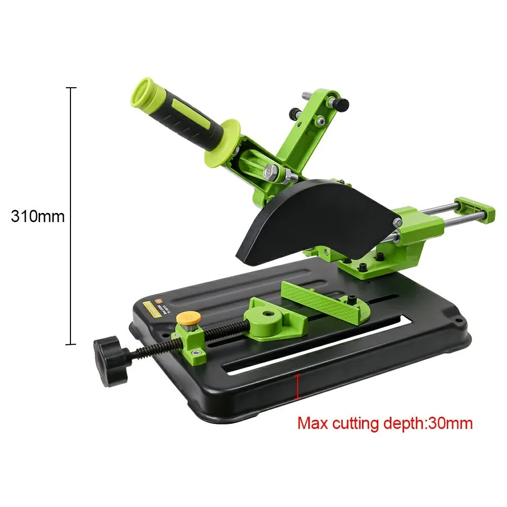 Drillpro Universal Angle Grinder Stand BG-612506 Adjustable Cutting Base Fits 110mm 115mm 125mm Grinder Disc 30mm Max Depth Metal Woodworking Tool Accessories — view 6