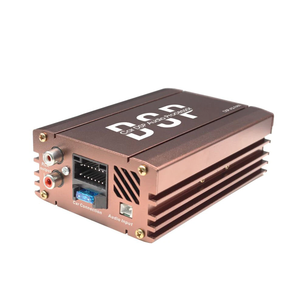 DSP 4 Channels 20-20kHz Car Amplifier Audio Processor Fan Style 4Ω Maximum Stable Load Mobile APP Control — view 3