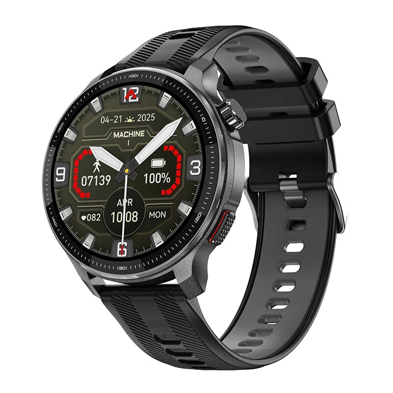 DT NO.I DTG6 1.43inch AMOLED Display GPS Offline Maps ABC Function 3ATM Waterproof bluetooth Call Heart Rate Blood Oxygen Monitor Sleep Monitoring Multi-sport Modes 3ATM Waterproof Smart Watch — view 4