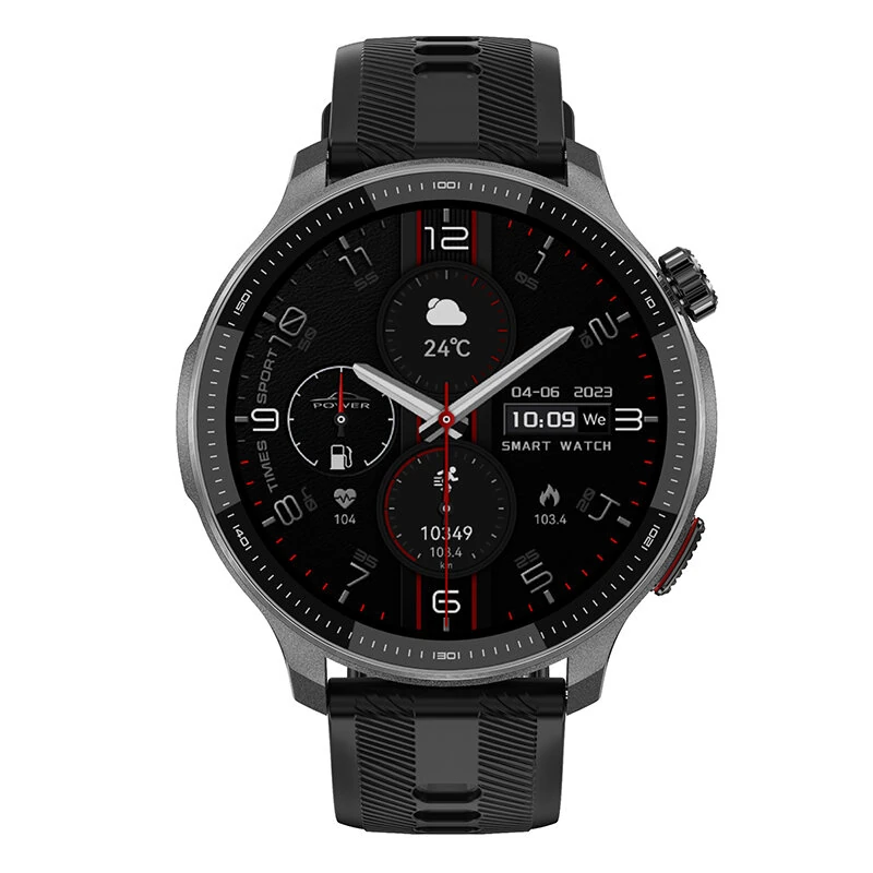 DT NO.I DTG6 1.43inch AMOLED Display GPS Offline Maps ABC Function 3ATM Waterproof bluetooth Call Heart Rate Blood Oxygen Monitor Sleep Monitoring Multi-sport Modes 3ATM Waterproof Smart Watch — view 5