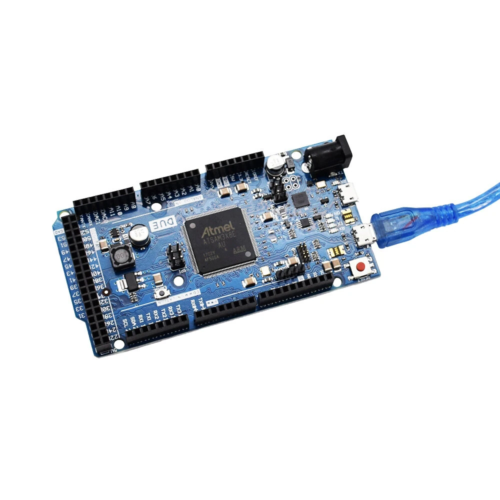 DUE R3 Development Board SAM3X8E32-bit ARM Learning Master Module Main Control Board with USB Cable forArduino — view 5