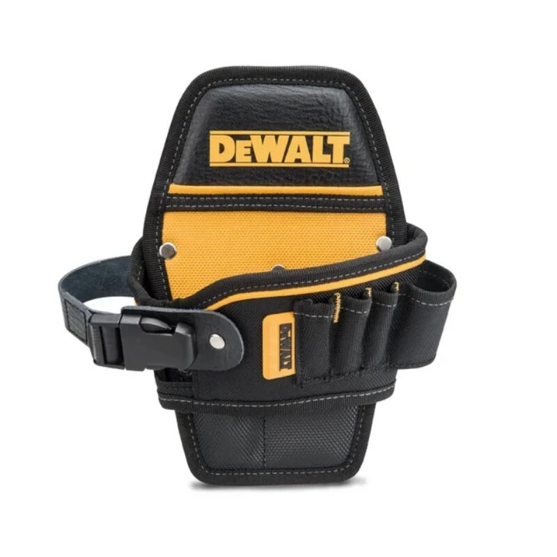 DWST83486-1 for DEWALT Tool Pocket Compact 4 Pockets Adjustable Waist Bag Polyester Electric Screwdrivers Wrenches Accessories Storage Organizer Heavy Duty Waist Strap — view 2