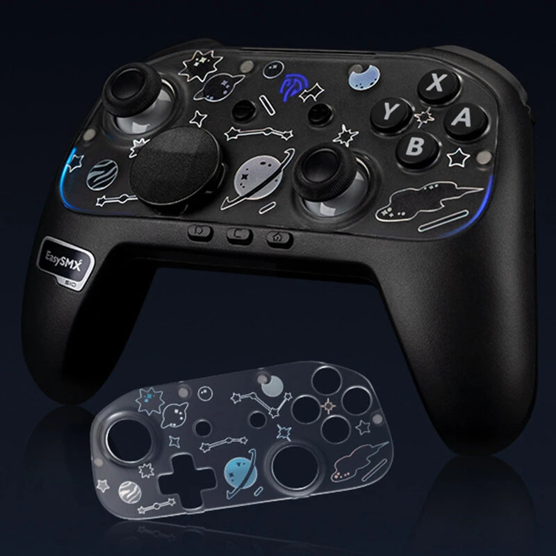 EasySMX S10 Wired bluetooth Gamepad TMR Joystick RGB Controller Compatible with Switch 2/PC/Phone/TV/Steam Support Six-axis Gyro HD Vibration NFC Function — view 6