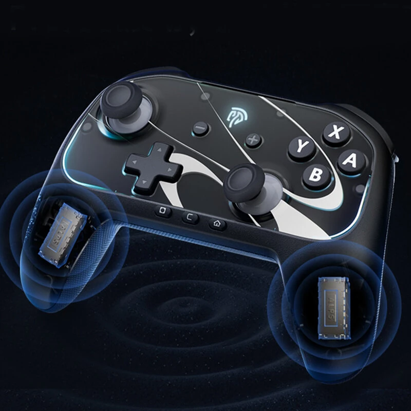 EasySMX S10 Wired bluetooth Gamepad TMR Joystick RGB Controller Compatible with Switch 2/PC/Phone/TV/Steam Support Six-axis Gyro HD Vibration NFC Function — view 7