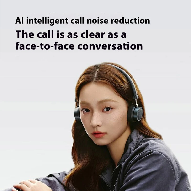 EDIFIER HUAZAI DOO ACE Wireless Headset bluetooth V6.0 Headphone 32mm Composite Diaphragm Unit AI Call Noise Cancelling 25H Playback Lightweight Type-C Connection On-ear Portable Headphones with Mic — view 4