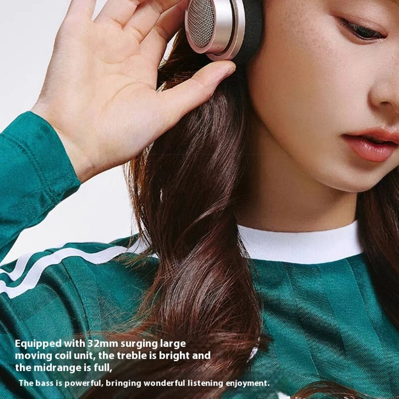 EDIFIER HUAZAI DOO ACE Wireless Headset bluetooth V6.0 Headphone 32mm Composite Diaphragm Unit AI Call Noise Cancelling 25H Playback Lightweight Type-C Connection On-ear Portable Headphones with Mic — view 5