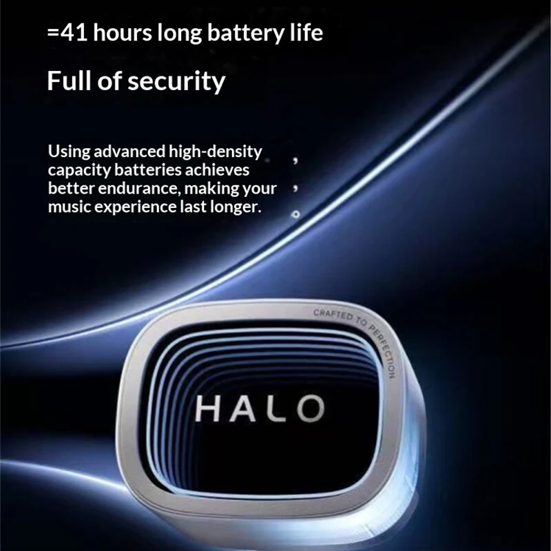 EDIFIER HUAZAI HALOBUDS TWS Earbuds bluetooth V6.0 Earphone 13.6mm Large Drivers AI Call Noise Cancelling RGB Lights 41H Playback IP55 Waterproof Low Delay Semi-in-ear Sports Headphones — view 6