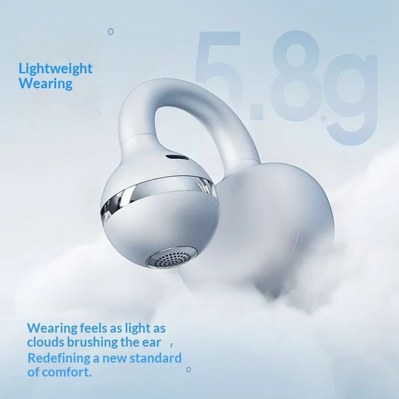 Edifier Huazai TWS Earbuds Wireless bluetooth 6.0 Earphone 10.8mm Titanium-plated Composite Diaphragm IP56 Waterproof Touch Control Earclips Sports Headphones Come with Makeup Mirror Gift — view 5