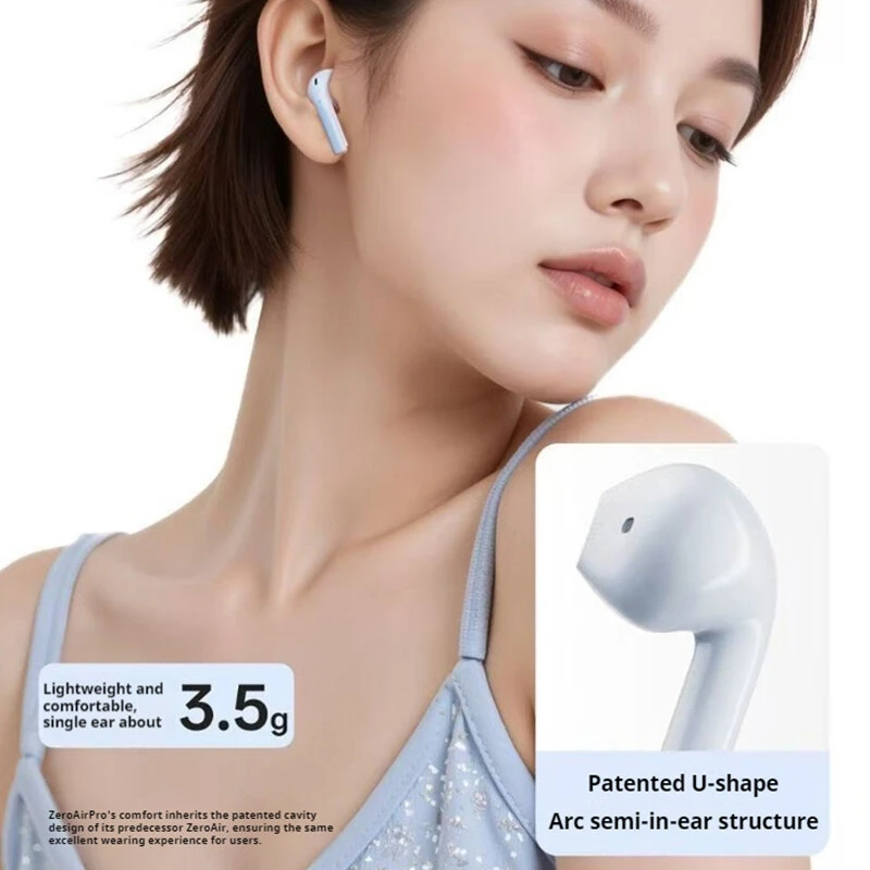 Edifier HUAZAI Zero Air Pro TWS Earphone bluetooth V6.0 Earphone 13mm Fine-tuned Large Unit  41H Playback Low Delay IP55 Waterproof Half-in-ear Sports Headphones — view 6