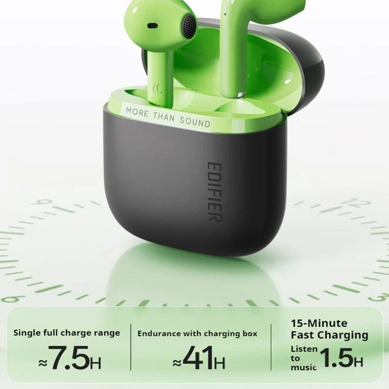 Edifier HUAZAI Zero Air Pro TWS Earphone bluetooth V6.0 Earphone 13mm Fine-tuned Large Unit  41H Playback Low Delay IP55 Waterproof Half-in-ear Sports Headphones — view 8