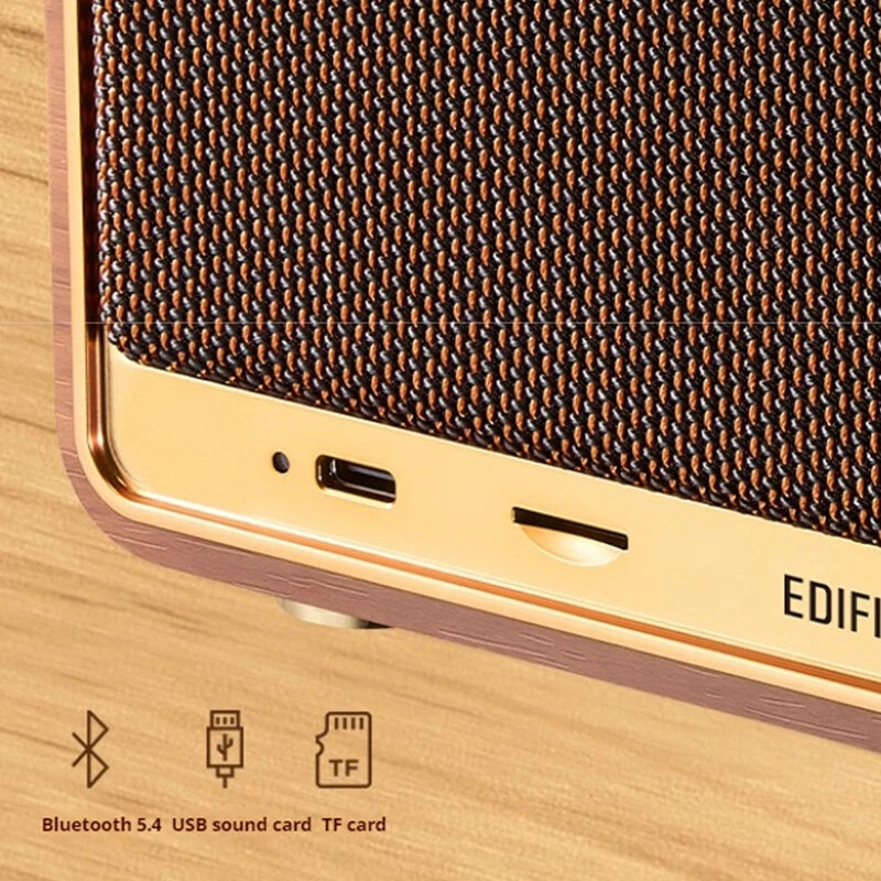 Edifier M285 40W Retro Portable Speaker bluetooth Speaker 360° Sound Field Hi-res Audio 19H Playback TWS Support USB Soundcard TF Card Playback Handheld Outdoors Speakers — view 7