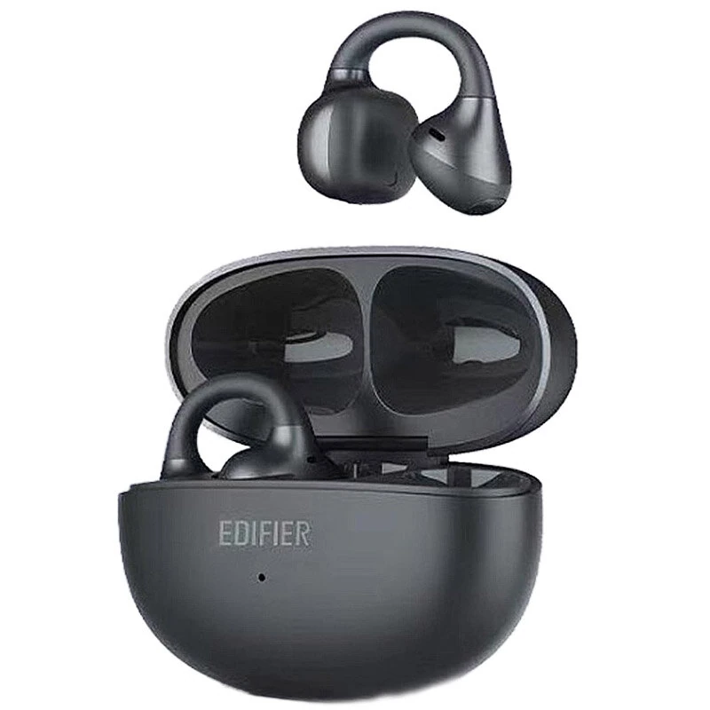 EDIFIER X Clip AI Translation Earbuds TWS bluetooth 6.0 Earphone 12mm Titanium-plated Composite Diaphragm 32H Playback Low Game Delay IP55 Waterproof Open-ear Earclips Sports Headphones
