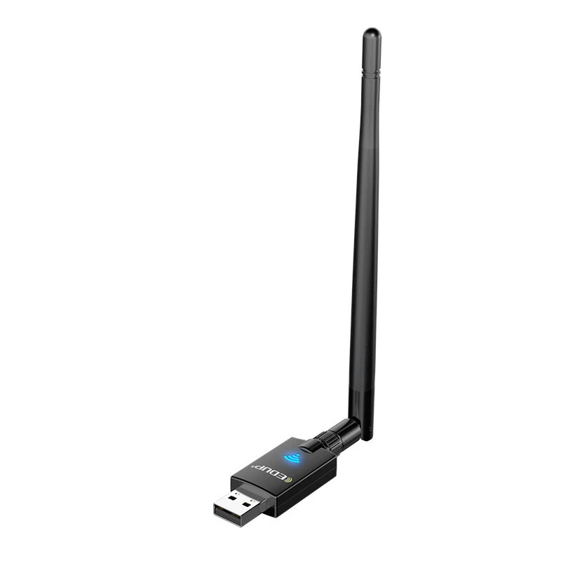 EDUP AX900 WiFi6 Wireless Network Card 2.4G/5.8G Dual Band USB 900Mbps High Speed bluetooth 5.3 WiFi Card with External Antenna OFDMA+MU-MIMO Tech for Desktop Windows — EDUP