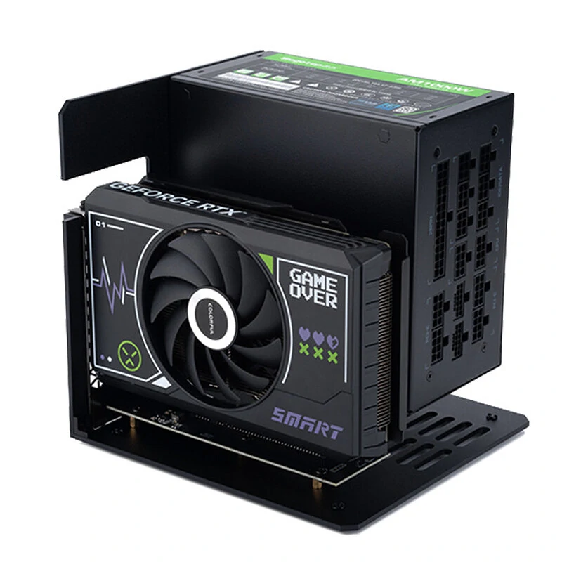 EGPU Thunderbolt3/4 to PCI-E Graphics Card External Bracket Stand ATX Power Supply Can Be Installed — view 4