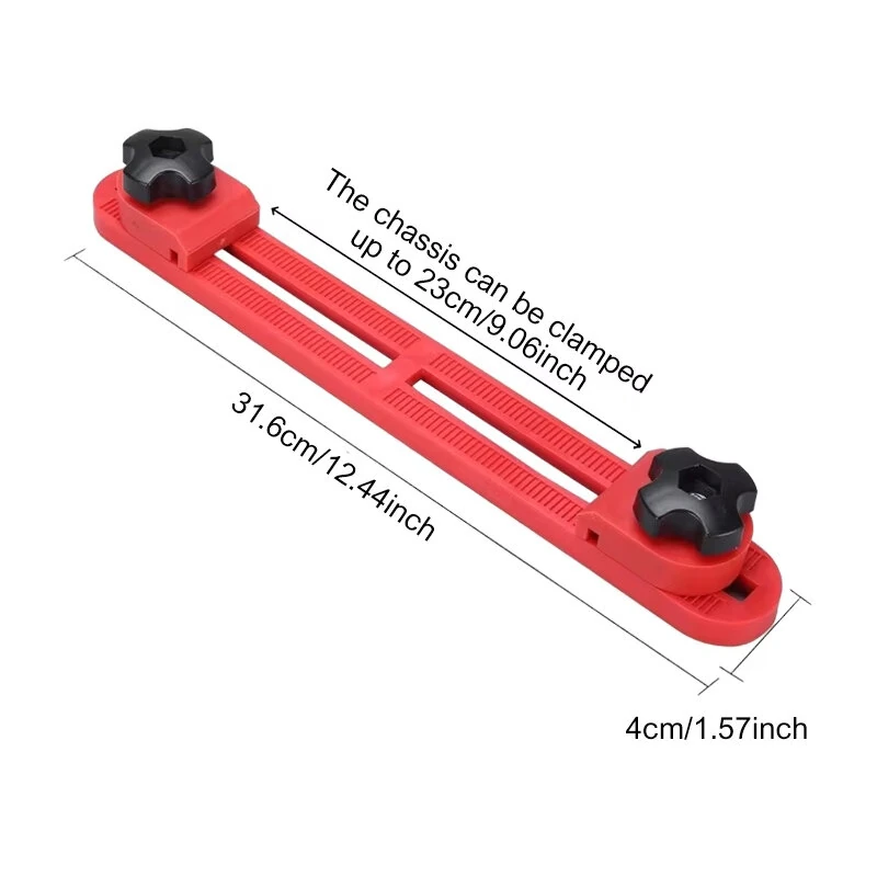 Electric Circular Saw Guide Woodworking Quick Positioning Guide Bracket Adjustable Cutting Machine Base for Precision Cutting and Milling — view 4