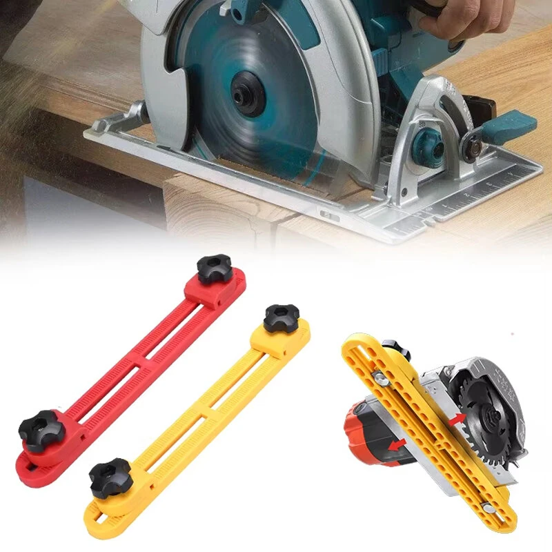 Electric Circular Saw Guide Woodworking Quick Positioning Guide Bracket Adjustable Cutting Machine Base for Precision Cutting and Milling — view 7