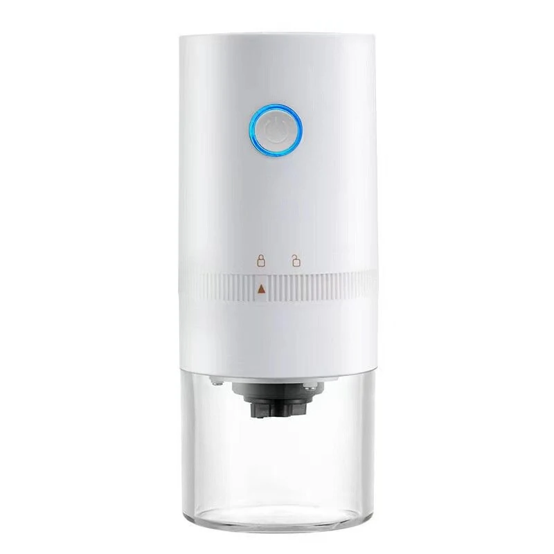 Electric Coffee Grinder Cafe Automatic Coffee Beans Mill Conical Burr Grinder Machine for Home Travel Portable USB Rechargeable — view 3