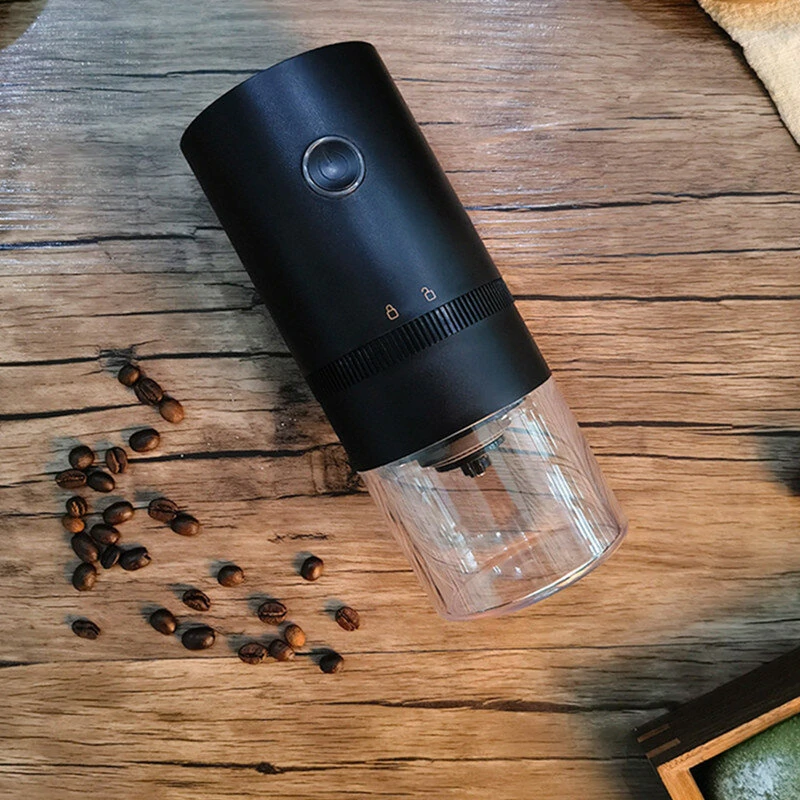 Electric Coffee Grinder Cafe Automatic Coffee Beans Mill Conical Burr Grinder Machine for Home Travel Portable USB Rechargeable — view 9