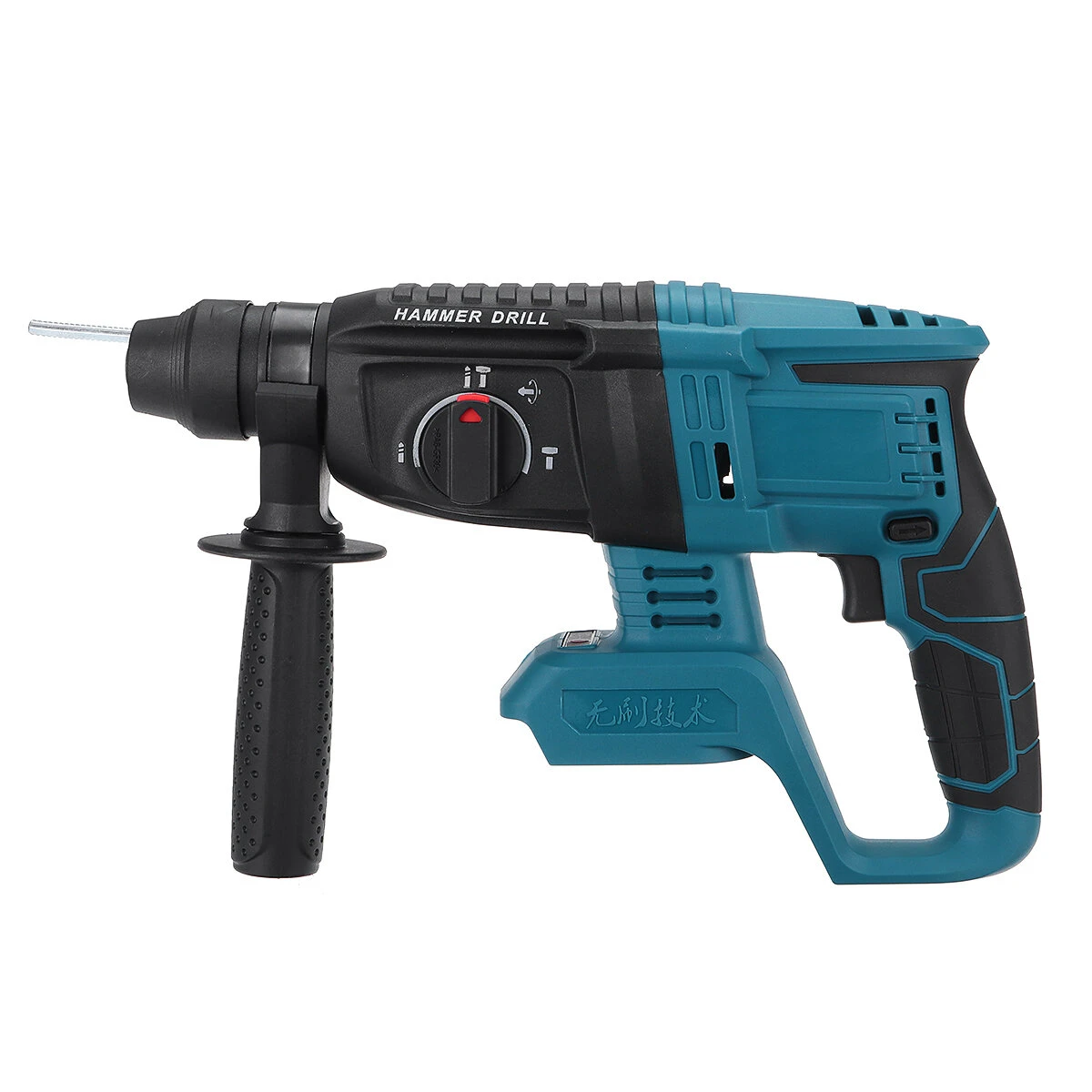 Electric Cordless Demolition Jack Hammer Impact Drill Concrete Breakers Punch Kit For 18V Makitabattery — view 2