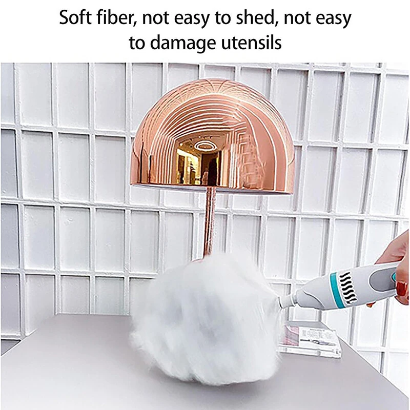 Electric Dusting Dusters for Cleaning, Rechargeable Automatic Feather Duster, Household Can Vacuum Sweep Dust Cleaning Duster — view 4